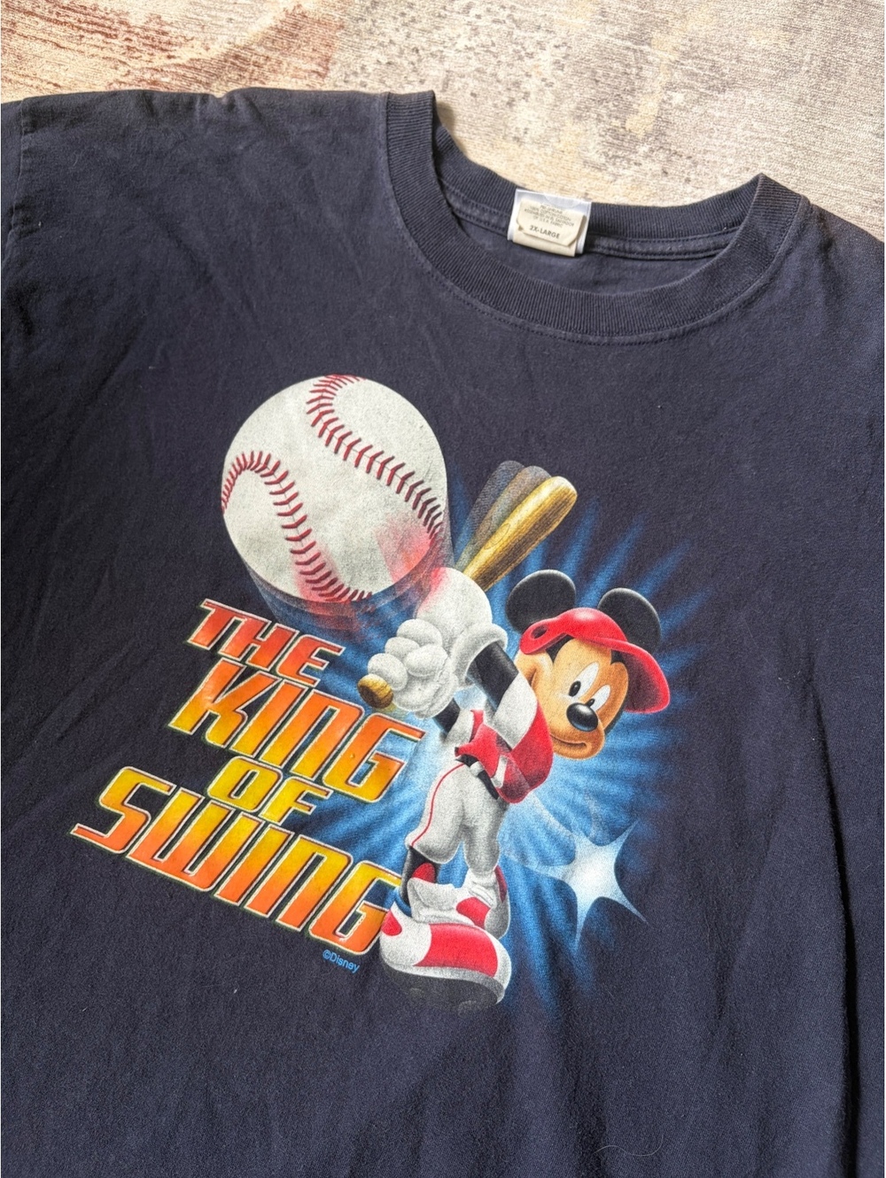 Mickey Mouse king of the swing tee xxl